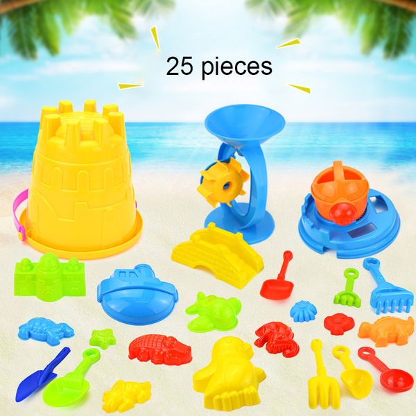 25pcs colorful beach sand toys for children beach sand castle shovel cartoon cute mold creative enlighten toys funny gifts
25pcs colorful beach sand toys for children beach sand castle shovel cartoon cute mold creative enlighten toys funny gifts