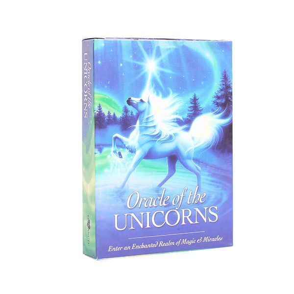горячие полный английский oracle cards deck таинственная карты таро оракул единороги карты fate board game toy
горячие полный английский oracle cards deck таинственная карты таро оракул единороги карты fate board game toy