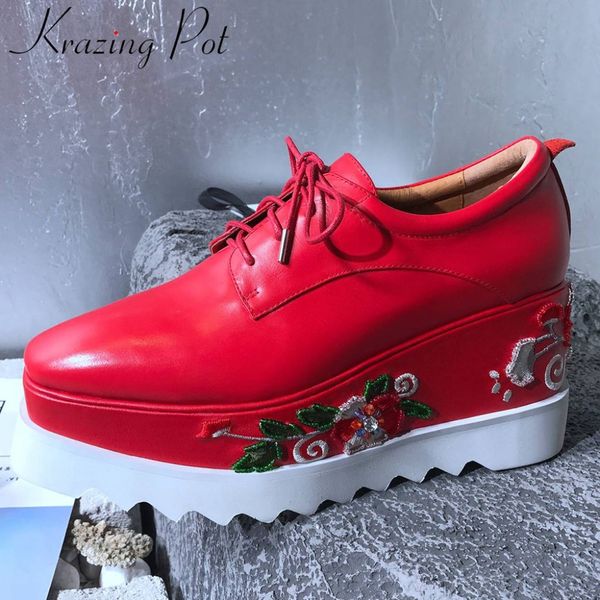 2019 punk european style wedges high heels platform lace up full grain leather colorful flower embroidery square toe pumps l18, Black;white
2019 punk european style wedges high heels platform lace up full grain leather colorful flower embroidery square toe pumps l18, Black;white