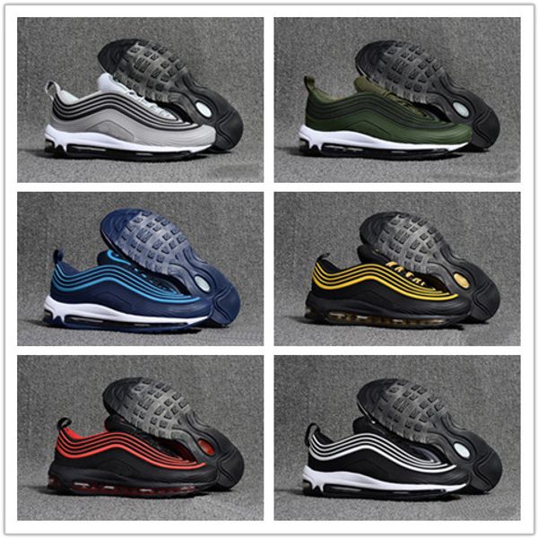 2019 new 97s classic mens outdoor walking shoes fashion black gold white cushioning mat men running shoes drop shipping
2019 new 97s classic mens outdoor walking shoes fashion black gold white cushioning mat men running shoes drop shipping