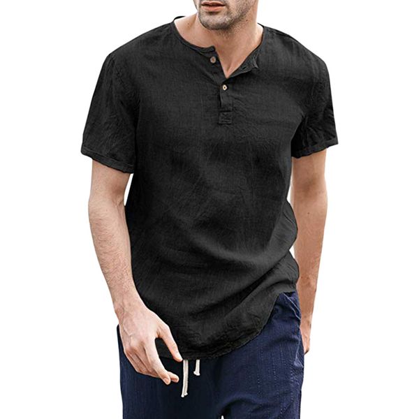 summer men's shirt camisa casual short sleeve male shirt cool thin breathable solid color button blouse camisa masculina, White;black 
summer men's shirt camisa casual short sleeve male shirt cool thin breathable solid color button blouse camisa masculina, White;black
