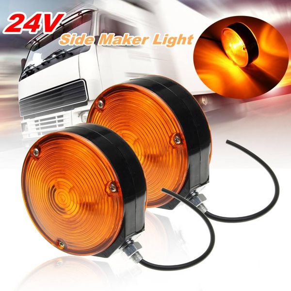 2pcs 24v 10mm m10 universal led clearence indicator side marker light double side lamp for truck trailer boat bus amber
2pcs 24v 10mm m10 universal led clearence indicator side marker light double side lamp for truck trailer boat bus amber