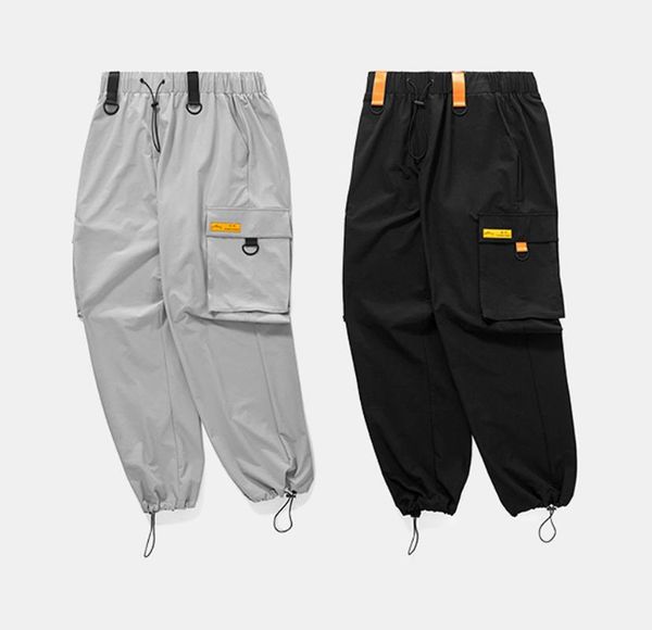 2018 men women elastic waist patchwork track loose pants vintage hip hop windbreaker streetwear trousers harem pants, Black
2018 men women elastic waist patchwork track loose pants vintage hip hop windbreaker streetwear trousers harem pants, Black