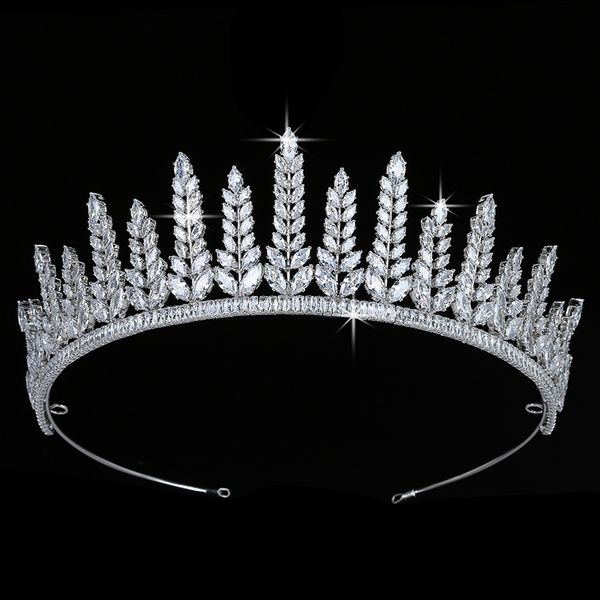 crown hadiyana romance leaf shaped wedding bride hair accessories cubic zirconia princess hair jewelry bc5689 couronne, Golden;white
crown hadiyana romance leaf shaped wedding bride hair accessories cubic zirconia princess hair jewelry bc5689 couronne, Golden;white