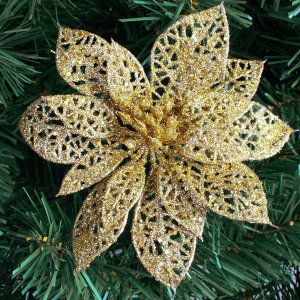 5pcs 15cm glitter christmas decorations hollow flowers christmas tree decorations wedding party happybirthday natal navidad .q
5pcs 15cm glitter christmas decorations hollow flowers christmas tree decorations wedding party happybirthday natal navidad .q