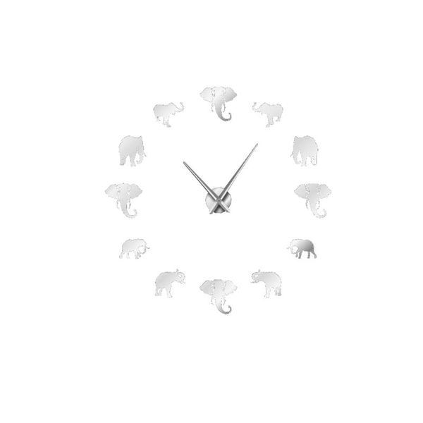 indoor large furniture acrylic elephant shaped modern design gifts mirror sticker wall clock home pratical simple diy decoration
indoor large furniture acrylic elephant shaped modern design gifts mirror sticker wall clock home pratical simple diy decoration