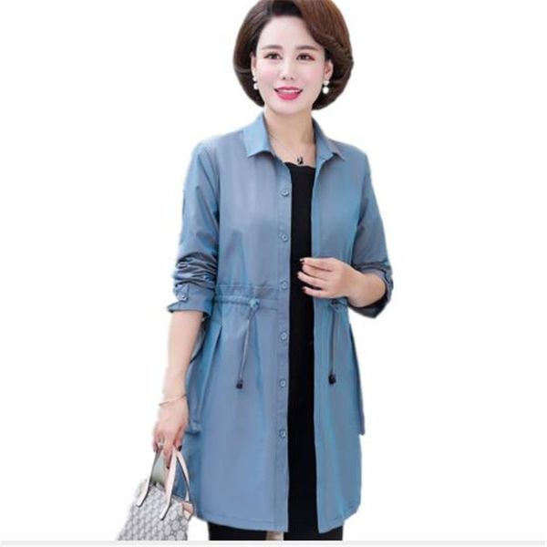 women's trench coats fashion mid-age women coat spring2021medium-long plus size 5xl button long sleeve slim windbreak m413, Tan;black
women's trench coats fashion mid-age women coat spring2021medium-long plus size 5xl button long sleeve slim windbreak m413, Tan;black