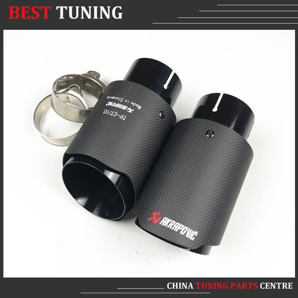 2pcs akrapovic exhaust motorcycle with matte carbon and black stainless steel exhaust akrapovic escapes para moto
2pcs akrapovic exhaust motorcycle with matte carbon and black stainless steel exhaust akrapovic escapes para moto