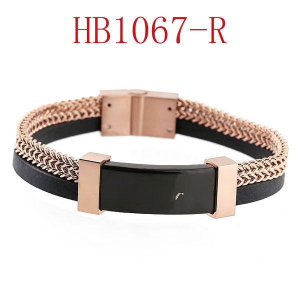 designer jewelry men bracelets chain leather bracelet cuff bracelet snap jewelry, Black
designer jewelry men bracelets chain leather bracelet cuff bracelet snap jewelry, Black