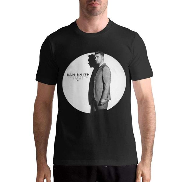 sam smith fashion man casual t-shirt short sleeve round neck cotton tee summer o neck short sleeves boy cotton t shirt, White;black
sam smith fashion man casual t-shirt short sleeve round neck cotton tee summer o neck short sleeves boy cotton t shirt, White;black
