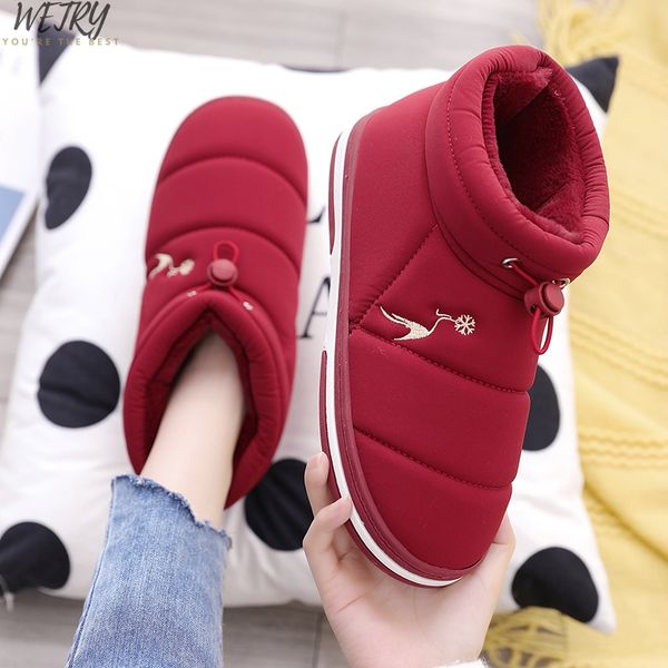 2020 ankle boots for women boots fur warm snow female winter shoes women waterproof padded winter booties footwear, Black
2020 ankle boots for women boots fur warm snow female winter shoes women waterproof padded winter booties footwear, Black