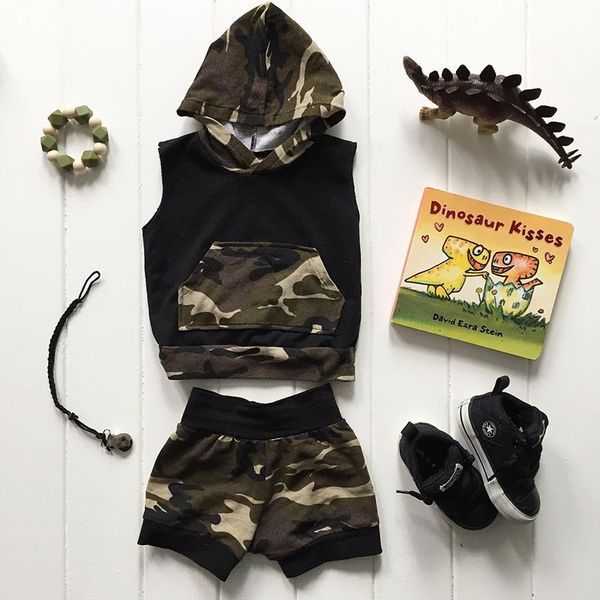 newborn infant baby boy girl clothes set hooded vest + short pants outfits set 2pcs suit camouflage baby boy clothes newborn, White
newborn infant baby boy girl clothes set hooded vest + short pants outfits set 2pcs suit camouflage baby boy clothes newborn, White
