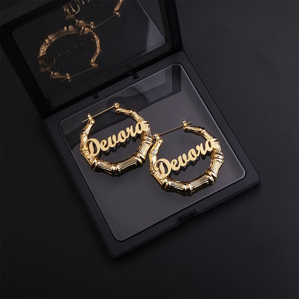 50 70 90mm hiphop bamboo hoop earrings customizable customize name earrings bamboo style custom earrings statement
50 70 90mm hiphop bamboo hoop earrings customizable customize name earrings bamboo style custom earrings statement