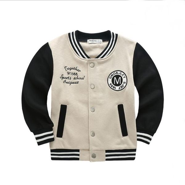 2018 new autumn baby boys girls jacket with fleece children baseball jersey outerwear kids clothes cardigan 2-8yrs, Blue;gray
2018 new autumn baby boys girls jacket with fleece children baseball jersey outerwear kids clothes cardigan 2-8yrs, Blue;gray