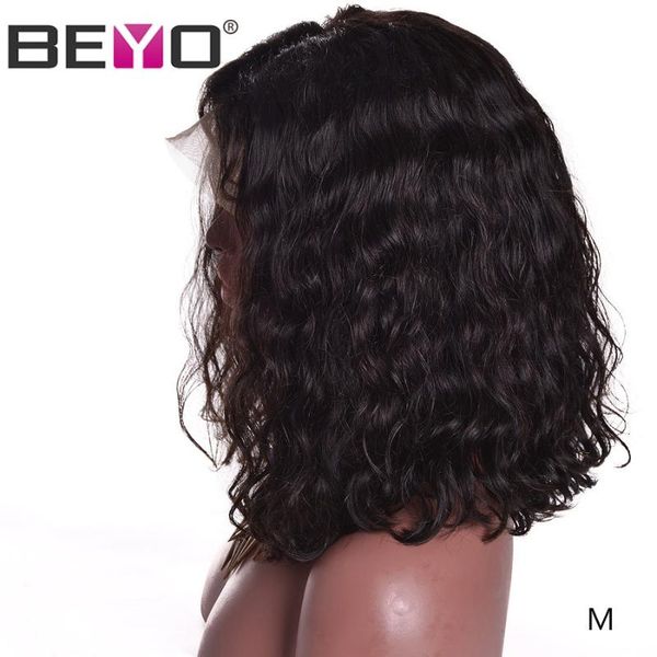 short curly human hair wig bob lace front wigs for women 13x6 lace frontal wig beyo peruvian hair wigs remy 150%, Black;brown
short curly human hair wig bob lace front wigs for women 13x6 lace frontal wig beyo peruvian hair wigs remy 150%, Black;brown
