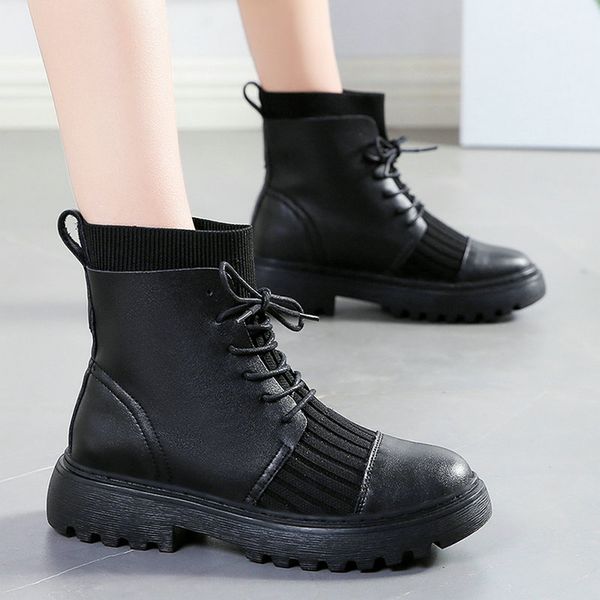 nice new novelty ankle boots women autumn ins fashion platform shoes woman flat heels college girls super cool soft wild boot, Black
nice new novelty ankle boots women autumn ins fashion platform shoes woman flat heels college girls super cool soft wild boot, Black