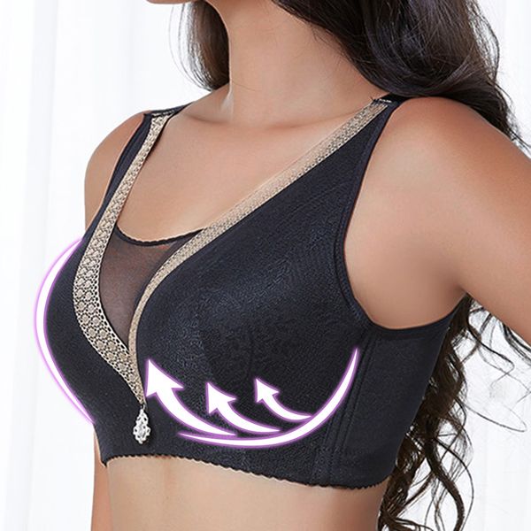 lace bra women lingerie bra push up lace supper padded no-rim plus size underwear supper padded plus size, White;black
lace bra women lingerie bra push up lace supper padded no-rim plus size underwear supper padded plus size, White;black