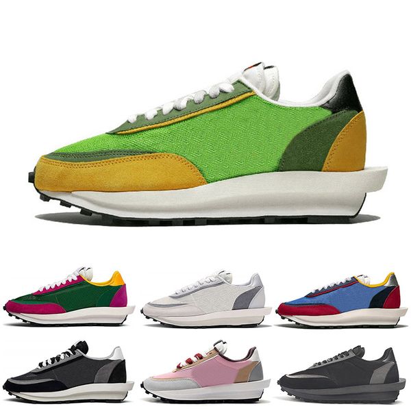 green gusto sacai ldv ld waffle trainers men women black white varsity blue paris pink brand designer womens sports sneakers running shoes, White;red
green gusto sacai ldv ld waffle trainers men women black white varsity blue paris pink brand designer womens sports sneakers running shoes, White;red