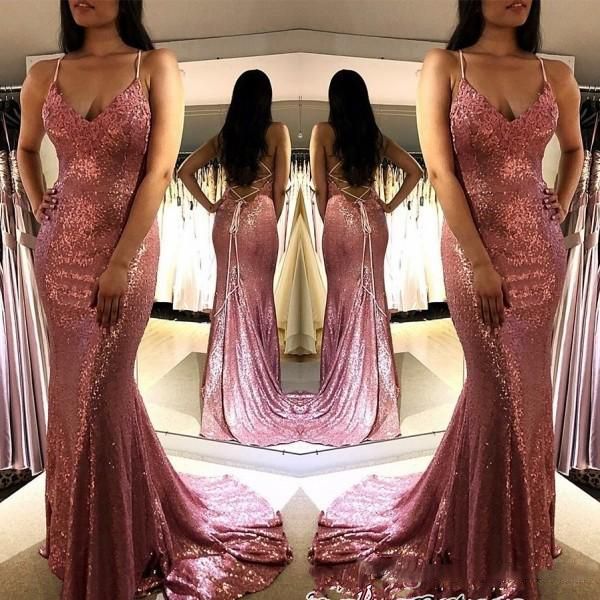 sparkly sequin prom dresses long 2019 mermaid spaghetti straps formal evening gowns cocktail party ball dress, Black
sparkly sequin prom dresses long 2019 mermaid spaghetti straps formal evening gowns cocktail party ball dress, Black