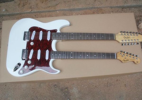 st 12 + 6 строка double neck электрическая гитара белого тела red pearl guard палисандр накладка, бесплатная доставка
st 12 + 6 строка double neck электрическая гитара белого тела red pearl guard палисандр накладка, бесплатная доставка
