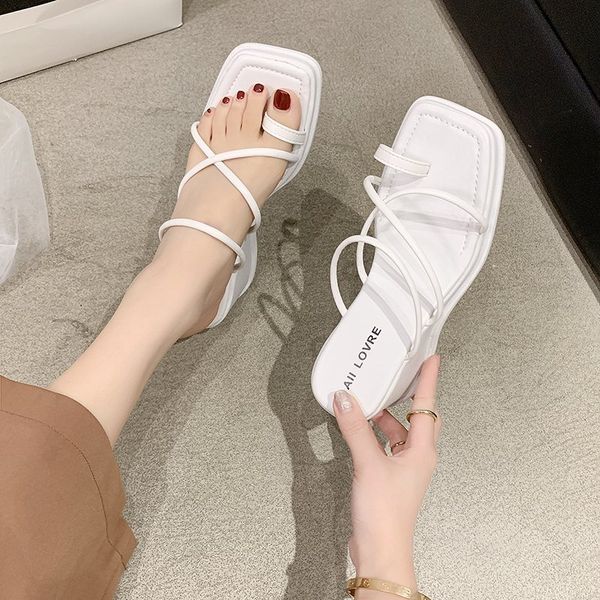 slippers rimocy fashion cross strap wedges shoes for women casual clip toe beach flip flops woman black white high heels female
slippers rimocy fashion cross strap wedges shoes for women casual clip toe beach flip flops woman black white high heels female