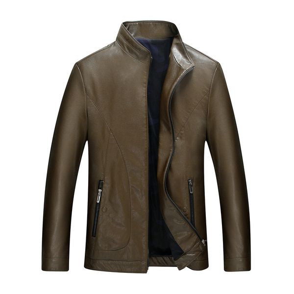 2019 New Spring Autumn Men Business Casual Sheep Leather Men Short Jacket High Quality Fashion Trend Mens Leather Jacket,9901-1, Black
2019 New Spring Autumn Men Business Casual Sheep Leather Men Short Jacket High Quality Fashion Trend Mens Leather Jacket,9901-1, Black