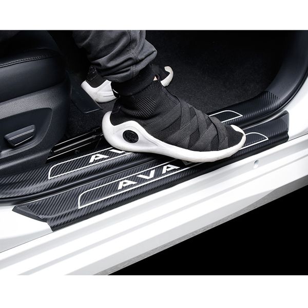 car door sill protector, 4pcs carbon fiber anti scratch car door guard sill trim cover scuff plate sticker for avalon
car door sill protector, 4pcs carbon fiber anti scratch car door guard sill trim cover scuff plate sticker for avalon