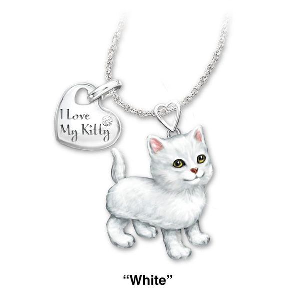 doreen box necklace silver color black cat animal message " i love my kitty " pendant necklace jewelry gift 45cm long, 1 pc
doreen box necklace silver color black cat animal message " i love my kitty " pendant necklace jewelry gift 45cm long, 1 pc