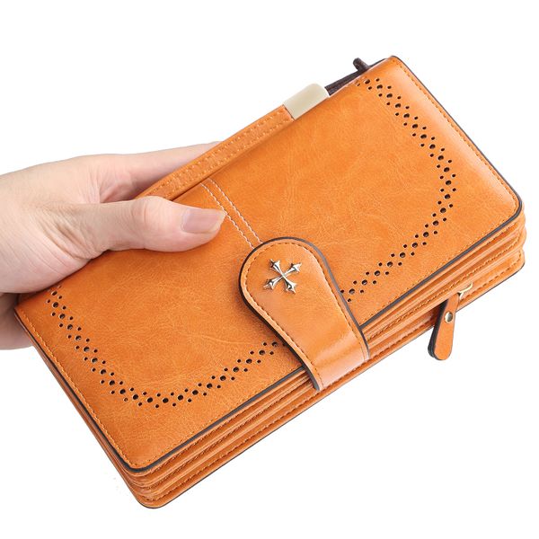 women's wallet retro fashion zipper coin purse simple long paragraph creative multi-card hand grab pack ing, Red;black
women's wallet retro fashion zipper coin purse simple long paragraph creative multi-card hand grab pack ing, Red;black
