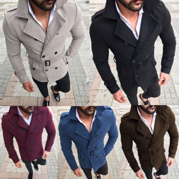 woolen overcoat men's winter vintage reefer jackets 2018 new winter autumn solid sashes double breasted slim coat s-xl, Black;brown
woolen overcoat men's winter vintage reefer jackets 2018 new winter autumn solid sashes double breasted slim coat s-xl, Black;brown