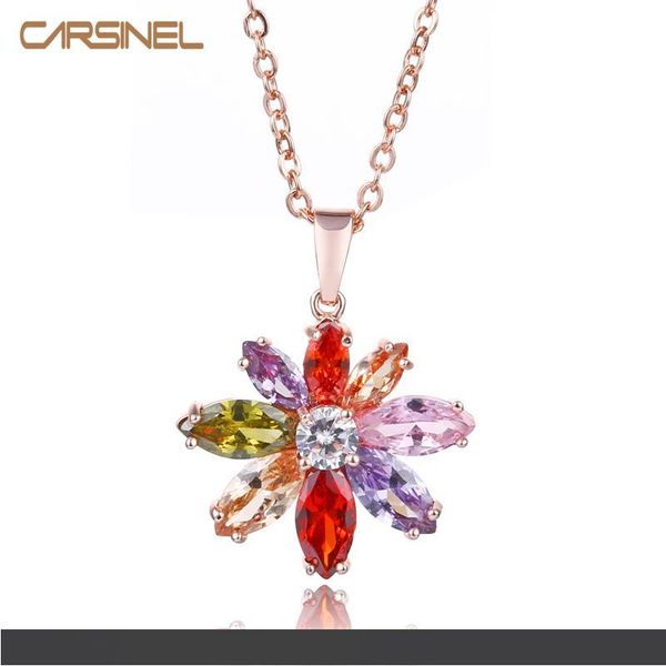 carsinel бренд цветок форма cz циркон красочные ожерелье розовое золото цвет мода медное ожерелье для девочек подарок, Silver
carsinel бренд цветок форма cz циркон красочные ожерелье розовое золото цвет мода медное ожерелье для девочек подарок, Silver