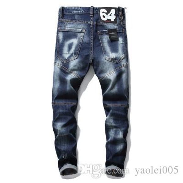 новые мужские разбитые краской джинсы tide brand stitching stretch slim blue вышивка брюки талия повседневные брюки
новые мужские разбитые краской джинсы tide brand stitching stretch slim blue вышивка брюки талия повседневные брюки