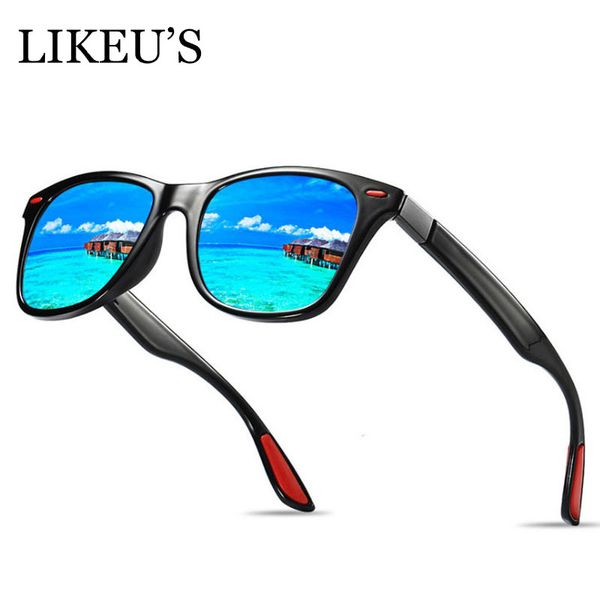 likeu's classic polarized sunglasses men movement designer driving sun glasses women vintage anti-uv black blue goggles eyewear, White;black
likeu's classic polarized sunglasses men movement designer driving sun glasses women vintage anti-uv black blue goggles eyewear, White;black