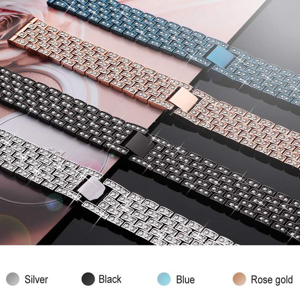 luxurious watch strap for huami amazfit bip wrist strap bracelet for amazfit gts gtr 42mm wristband 20mm metal stainless steel
luxurious watch strap for huami amazfit bip wrist strap bracelet for amazfit gts gtr 42mm wristband 20mm metal stainless steel