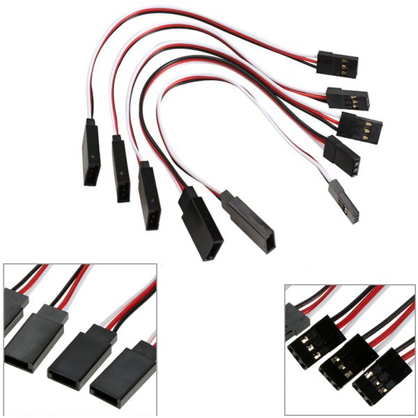 10pcs 100mm/150mm/200mm/300mm/500mm rc servo extension cord cable wire lead jr for rc helicopter rc drone
10pcs 100mm/150mm/200mm/300mm/500mm rc servo extension cord cable wire lead jr for rc helicopter rc drone