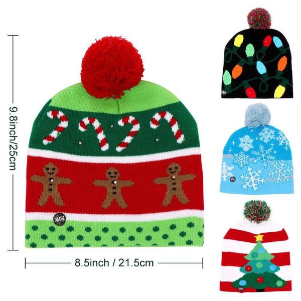led cap 2020 light up warm protective christmas hat gifts festival beanie winter cap, Black
led cap 2020 light up warm protective christmas hat gifts festival beanie winter cap, Black