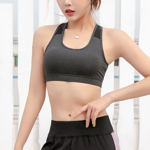 gym clothing 2021 women breathable sports bra absorb sweat shockproof padded athletic running fitness yoga, White;black
gym clothing 2021 women breathable sports bra absorb sweat shockproof padded athletic running fitness yoga, White;black