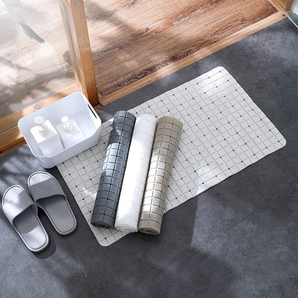 1pc pvc bathroom mat with suction cup non-slip bathroom shower mat for toilet bath shower room decor
1pc pvc bathroom mat with suction cup non-slip bathroom shower mat for toilet bath shower room decor