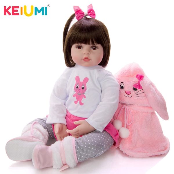 keiumi soft silicone realistic baby dolls fashion princess girl doll baby reborn toys cosplay rabbit toddler birthday gifts y200413
keiumi soft silicone realistic baby dolls fashion princess girl doll baby reborn toys cosplay rabbit toddler birthday gifts y200413