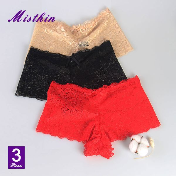 misthin lace panties seamless women underwear briefs for ladies bikini cotton transparent lingerie 4xl plus size 3pcs p0045, Black;pink
misthin lace panties seamless women underwear briefs for ladies bikini cotton transparent lingerie 4xl plus size 3pcs p0045, Black;pink