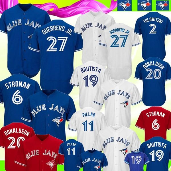 Blue Jays 27 Vladimir Guerrero Jr. Jersey Toronto Blue Jay 11 Kevin Pillar 6 Marcus Stroman 19 Bautista Baseball M-XXXL
Blue Jays 27 Vladimir Guerrero Jr. Jersey Toronto Blue Jay 11 Kevin Pillar 6 Marcus Stroman 19 Bautista Baseball M-XXXL