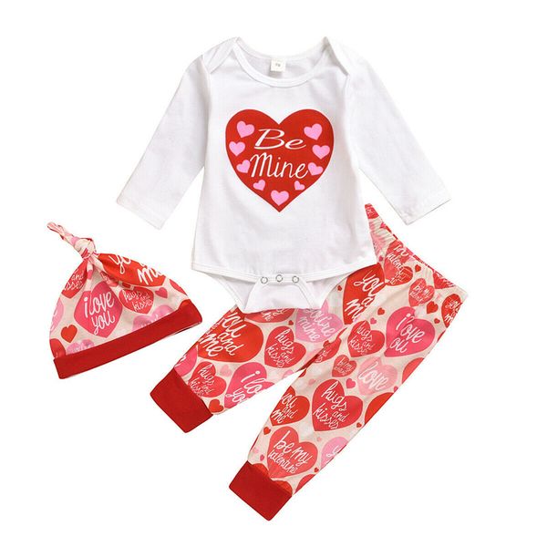 0-24m newborn infant kids girl heart ruffle long sleeve romper long pants hat valentine day baby clothes outfits 3pcs set, White
0-24m newborn infant kids girl heart ruffle long sleeve romper long pants hat valentine day baby clothes outfits 3pcs set, White