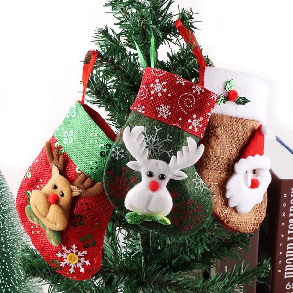1pc christmas stockings hanging christmas xmastree decoration ornaments new year candy bag gifts socks stocking 16*12 mm
1pc christmas stockings hanging christmas xmastree decoration ornaments new year candy bag gifts socks stocking 16*12 mm