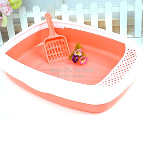 colorful cat supplies pet toilet litter box large pot anti-splashing deodorant semi-closed with shovel other cat supplies
colorful cat supplies pet toilet litter box large pot anti-splashing deodorant semi-closed with shovel other cat supplies
