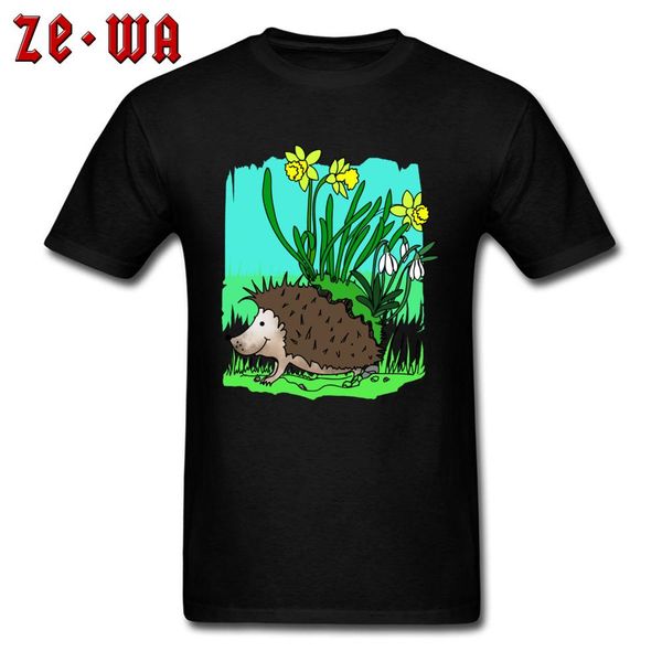 formal cotton t shirt men t-shirt black tee shirts plus size clothes cartoon print cute spring hedgehog with flowers, White;black
formal cotton t shirt men t-shirt black tee shirts plus size clothes cartoon print cute spring hedgehog with flowers, White;black