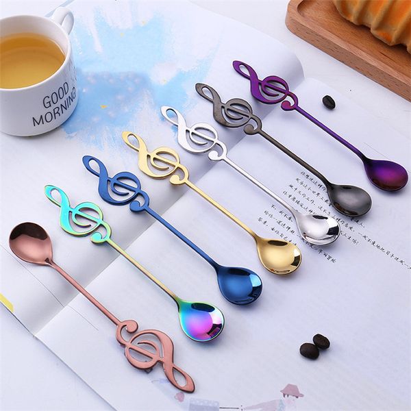 note spoon tea spoon novelty 304 stainless steel spoon dessert coffee 7 colors available on promotion
note spoon tea spoon novelty 304 stainless steel spoon dessert coffee 7 colors available on promotion