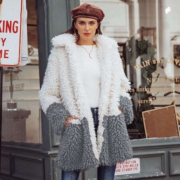 autumn winter faux fur coat women warm teddy bear coat ladies fur jacket female teddy outwear plush overcoat long, Black
autumn winter faux fur coat women warm teddy bear coat ladies fur jacket female teddy outwear plush overcoat long, Black