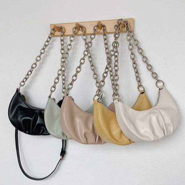 pleated chain crossbody bags for women soild color women shoulder bag dumpling females messenger bag lady hand bags 2020 fashion
pleated chain crossbody bags for women soild color women shoulder bag dumpling females messenger bag lady hand bags 2020 fashion