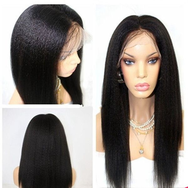 20inch long yaki straight black synthetic lace front wig glueless heat resistant fiber for black white women wigs with baby hair
20inch long yaki straight black synthetic lace front wig glueless heat resistant fiber for black white women wigs with baby hair