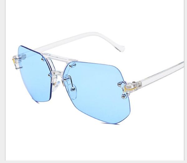 frameless personality long face sunglasses female trendy star new round face driving sunglasses men, White;black
frameless personality long face sunglasses female trendy star new round face driving sunglasses men, White;black